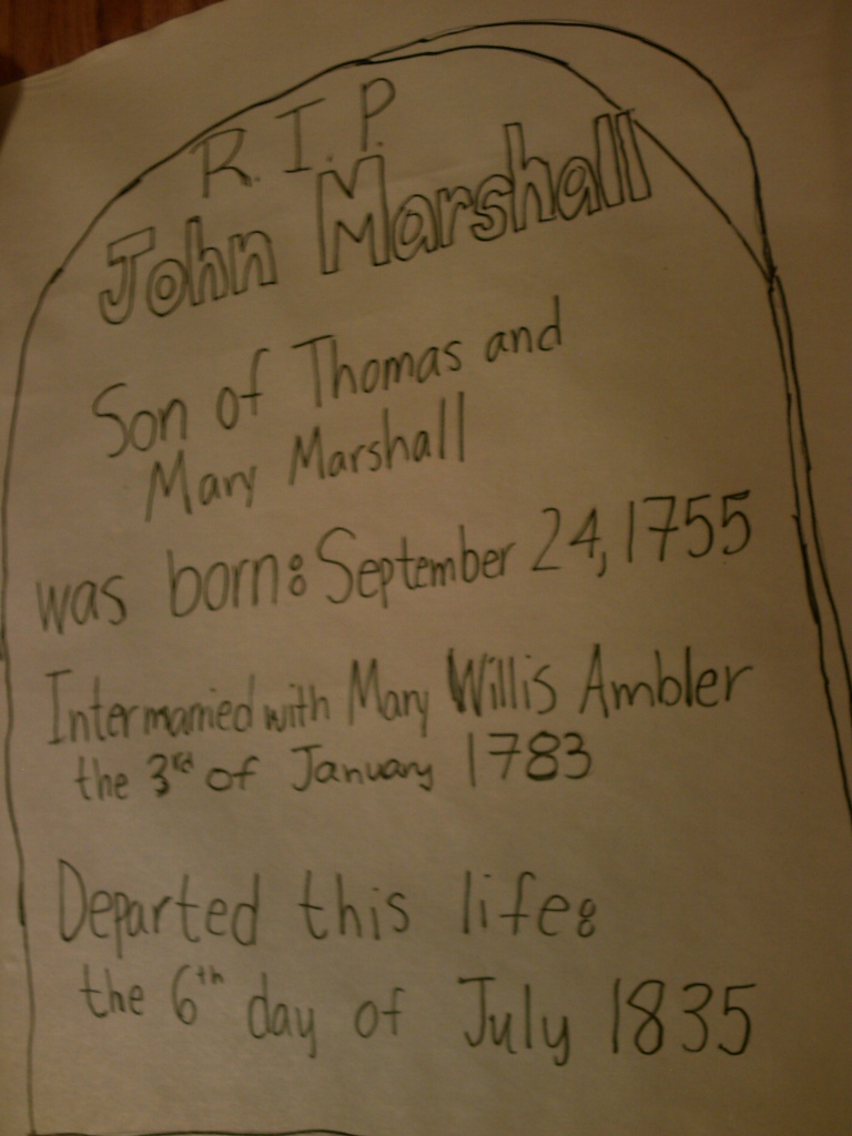 John Marshall Tombstone 9.14.11 by sfeldphotos