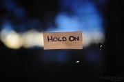 16th Sep 2011 - 'Hold on, hold on, when the current pulls you under...'
