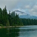 Mt. McLoughlin - from across Fish Lake - in the Cascades, southern Oregon by reba