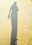 16th Sep 2011 - shadow and foot.