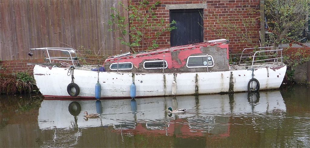 Boat with ducks by rich57