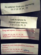 6th Sep 2011 - Fortunes Told