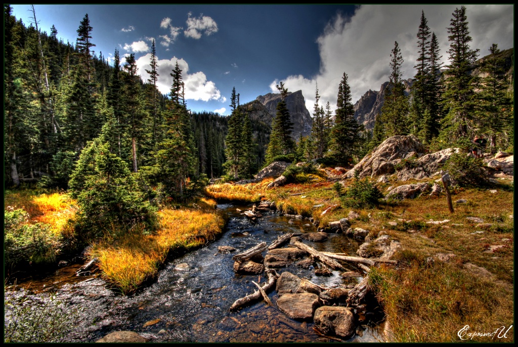 Hiking in Rocky Mountain National Park by exposure4u