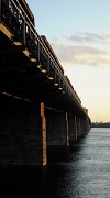 3rd May 2010 - Victoria Bridge in the sunset
