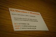 10th Oct 2011 - Business card