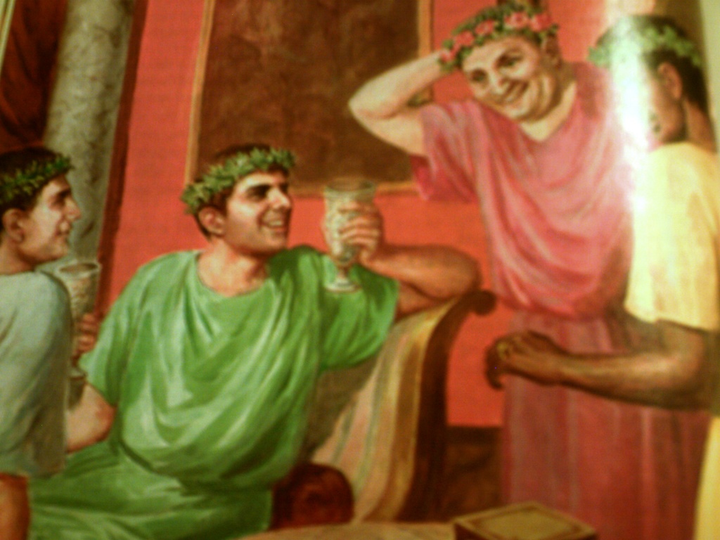 Roman Drinking Party Scene 10.10.11 by sfeldphotos