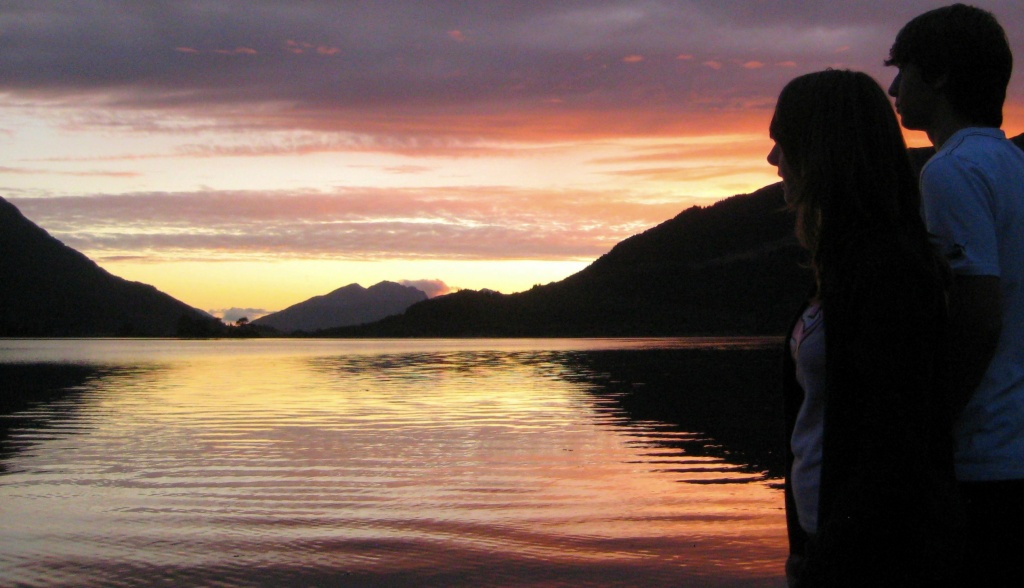 Glen Coe sunset by filsie65