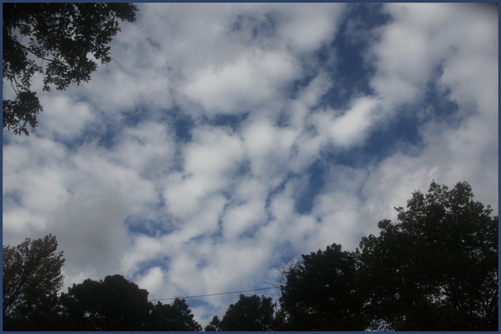 Clouds above Cedar Gardens by hjbenson