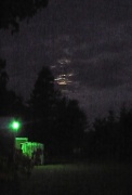 16th Oct 2011 - full moon in hiding