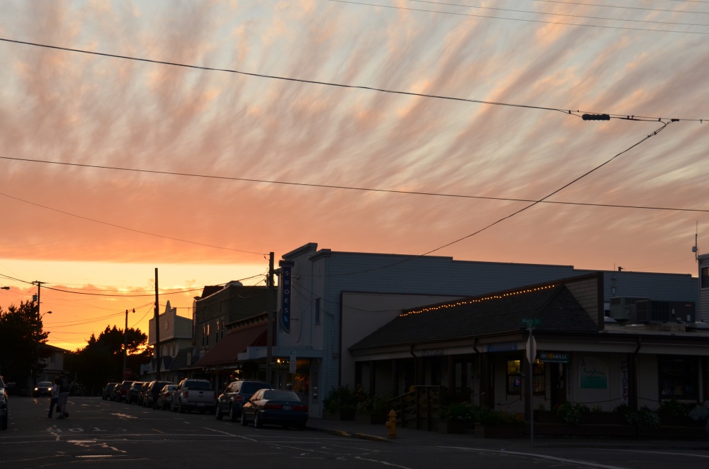 Old Town at Sunset on a beautiful October evening by jgpittenger