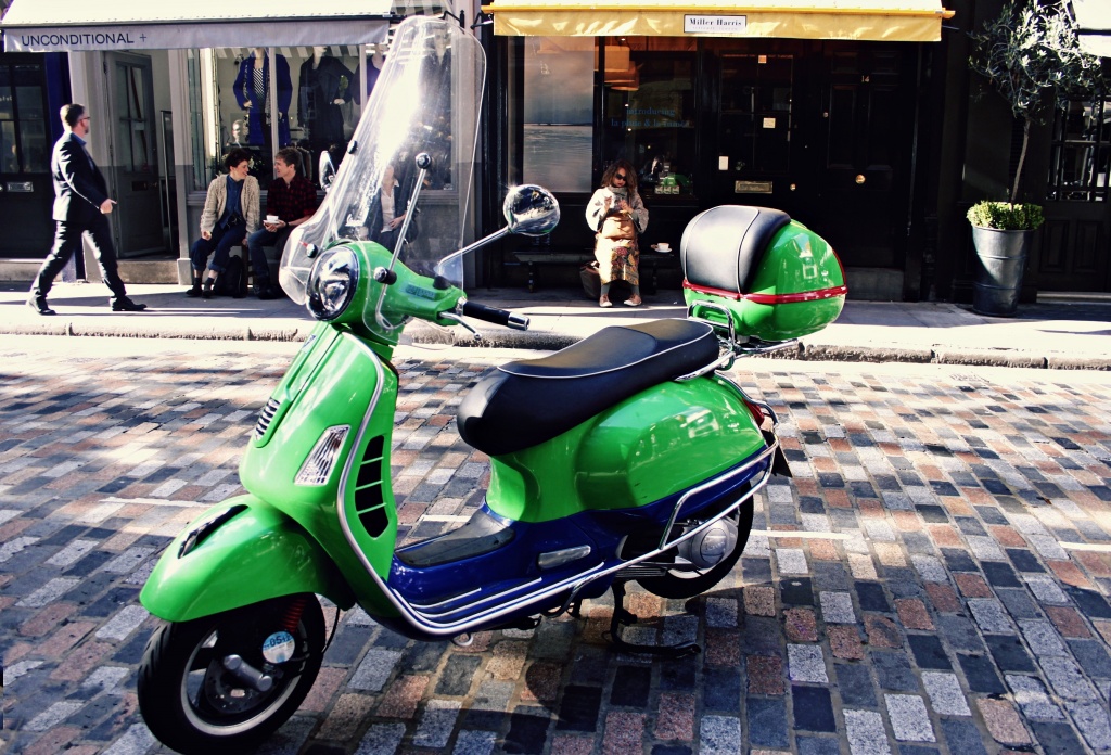 The Green Vespa by rich57