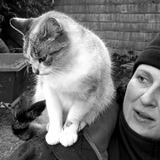 23rd Oct 2011 - Just for fun: A cat on the shoulder