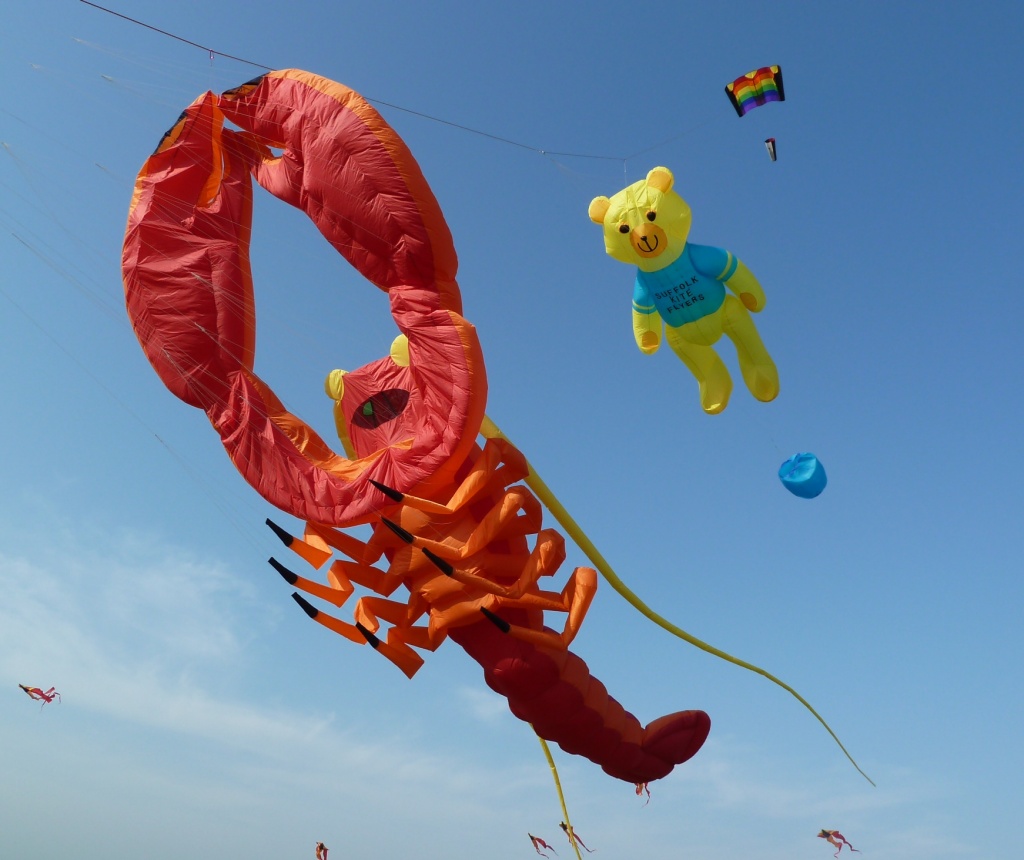 Suffolk kite flyers by karendalling