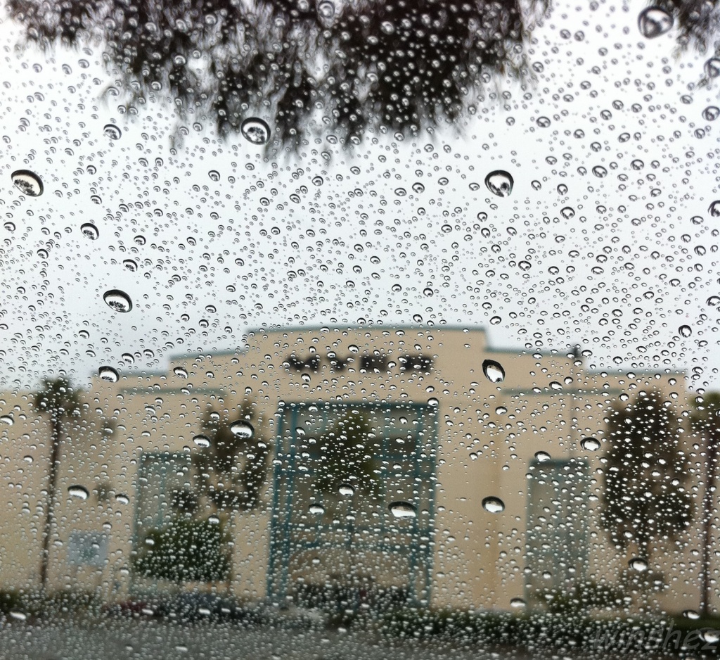 rain on the windscreen by winshez