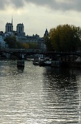 25th Oct 2011 - Pont des Arts and Notre Dame de Paris