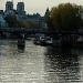 Pont des Arts and Notre Dame de Paris by parisouailleurs