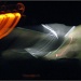 Snake Pass car lights abstract by sarahhorsfall