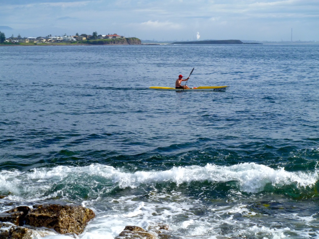 Sea kayaker by peterdegraaff