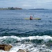 Sea kayaker by peterdegraaff