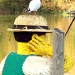 Calling Lego Control.... I have a bird on my head.... by filsie65
