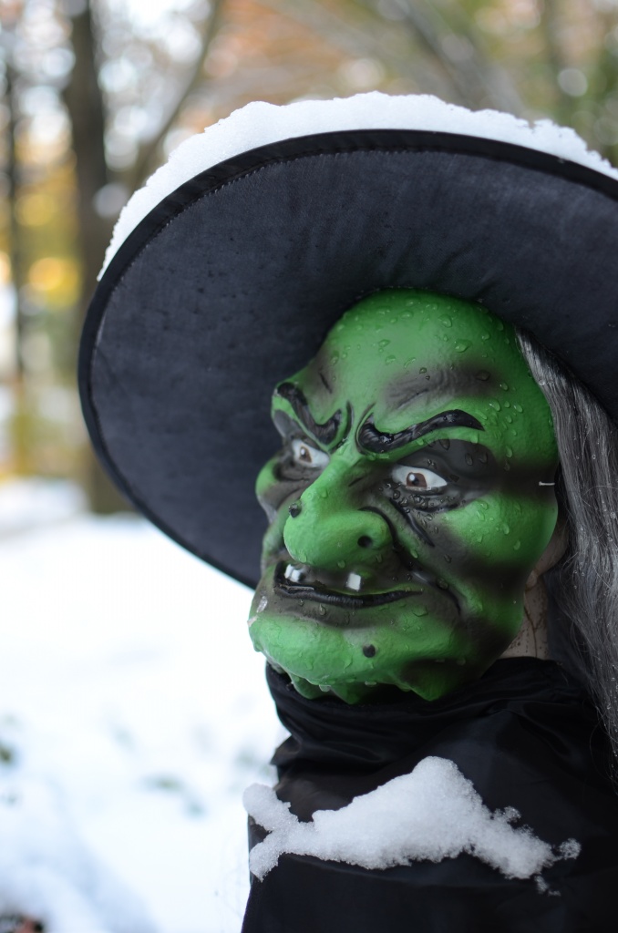 Elphaba in the Snow by sharonlc