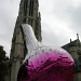 Just for fun: Giant onion in front of Saint Germain l'Auxerrois by parisouailleurs