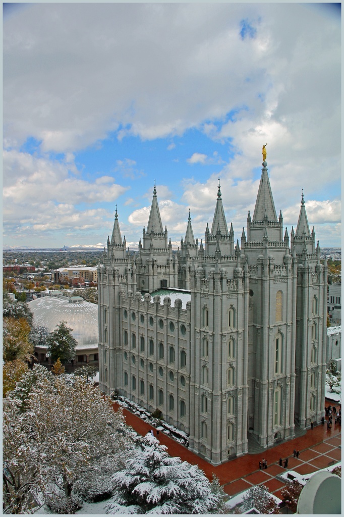 Salt Lake City Temple by hjbenson