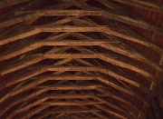 6th Nov 2011 - Medieval trussed rafter roof. 