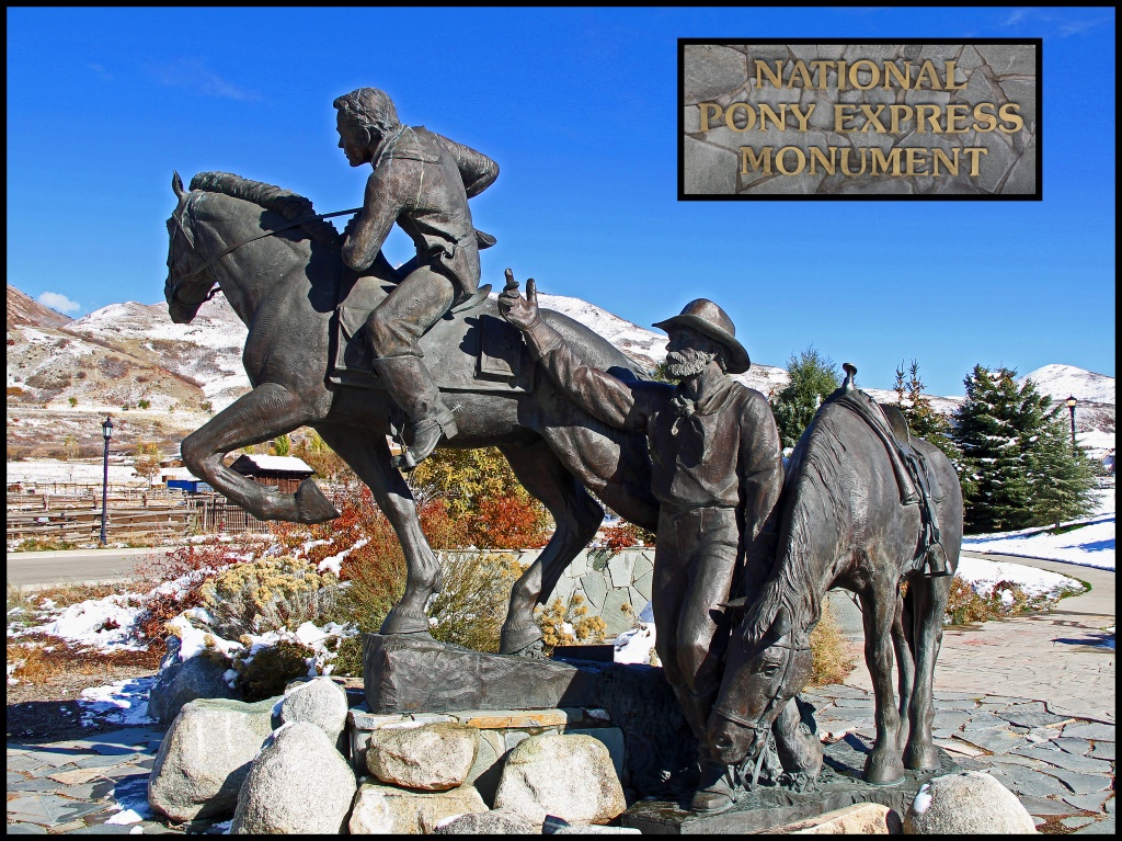 National Pony Express Monument by hjbenson