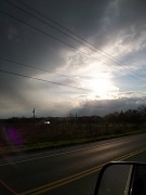 10th Nov 2011 - Wild sky driving home from St. Catharines on 4th Avenue