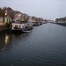 Canal with houseboats by pyrrhula
