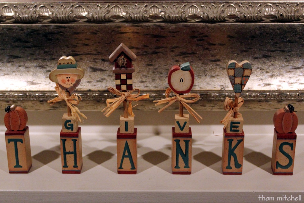 ‘GIVE THANKS’ for ‘home’… by rhoing