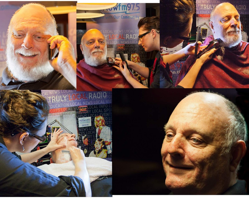 Local DJ Shaves Off His Beard by netkonnexion