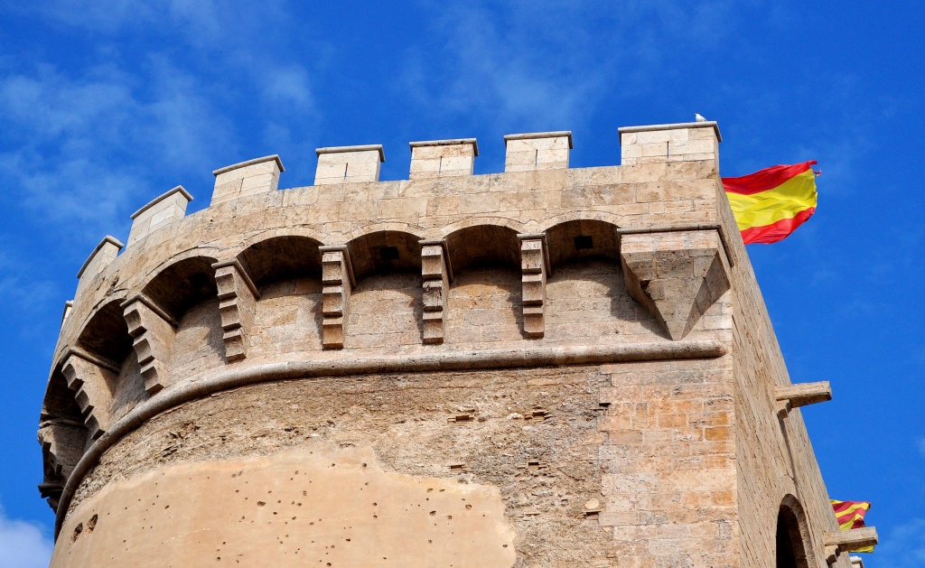 Torres de Quart flag by philbacon
