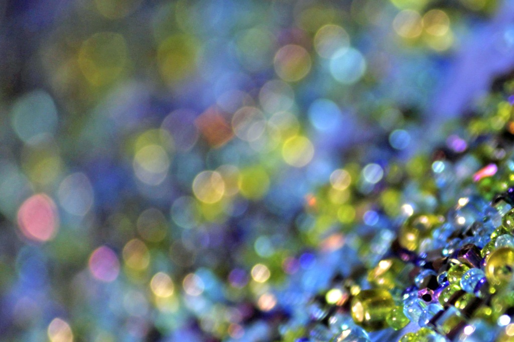 Bokeh of Beads by lisabell