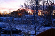 18th Nov 2011 - Sunrise on snowy morning
