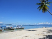 20th Nov 2011 - boats, sand and sea (and a coconut tree!)