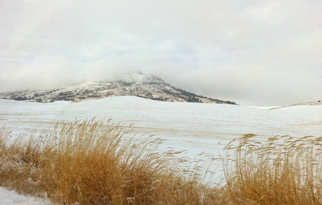 Winter Butte by marilyn