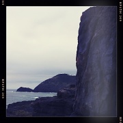 23rd Nov 2011 - Smoky Cape Lighthouse framed by precipice