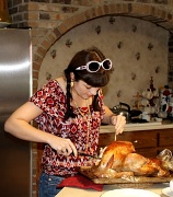 24th Nov 2011 - Carving the Turkey