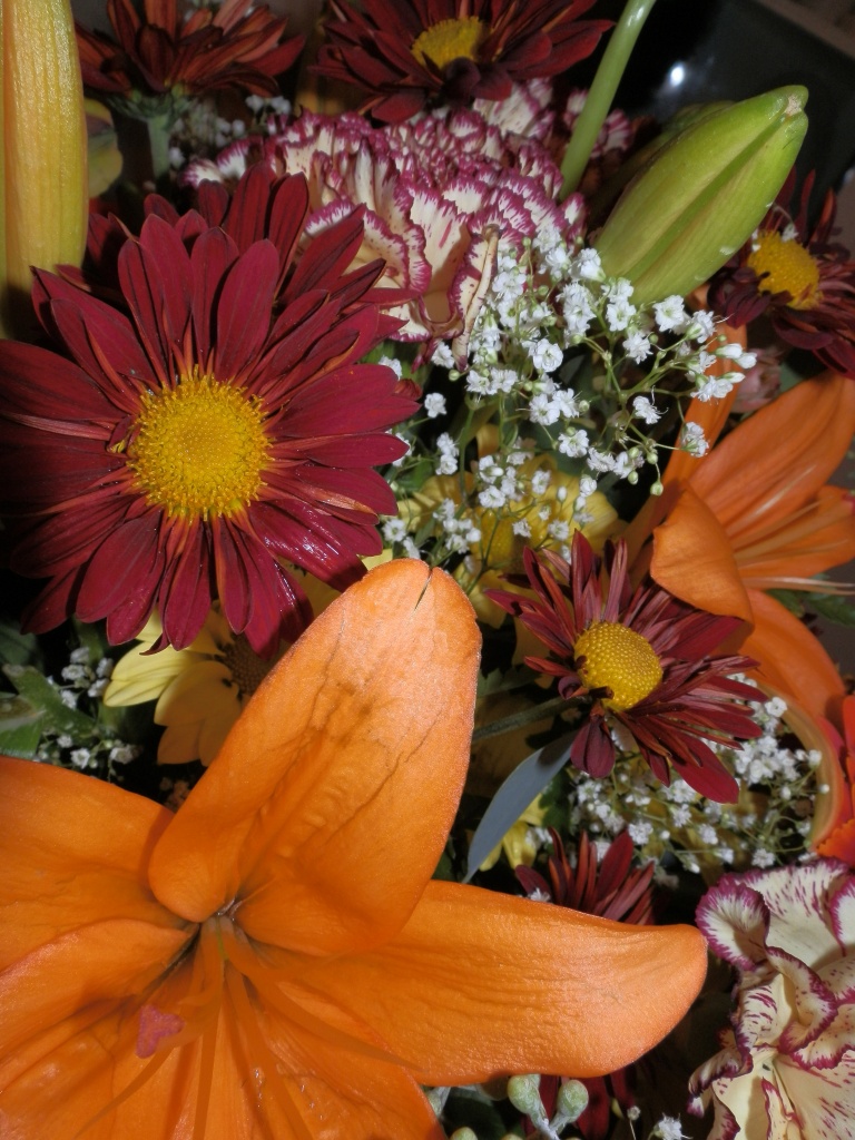 Thanksgiving Day Flowers by dianezelia