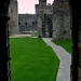 CAERNARFON CASTLE  (2) -Two of the towers and grounds by sangwann