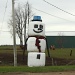 Giant snowman by rrt