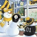 Even snowmen are Steeler fans!! by graceratliff