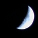 Waxing Crescent Moon by grammyn