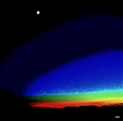 30th Nov 2011 - Moonrise Sunset
