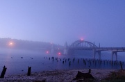 3rd Dec 2011 - Bridge in the Morning Twilight Mist