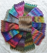 4th Dec 2011 - Nearly a year's worth of knitting.