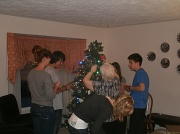 4th Dec 2011 - Decorating the Christmas Tree