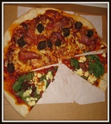 3rd Dec 2011 - Italian Pizza - easy dinner